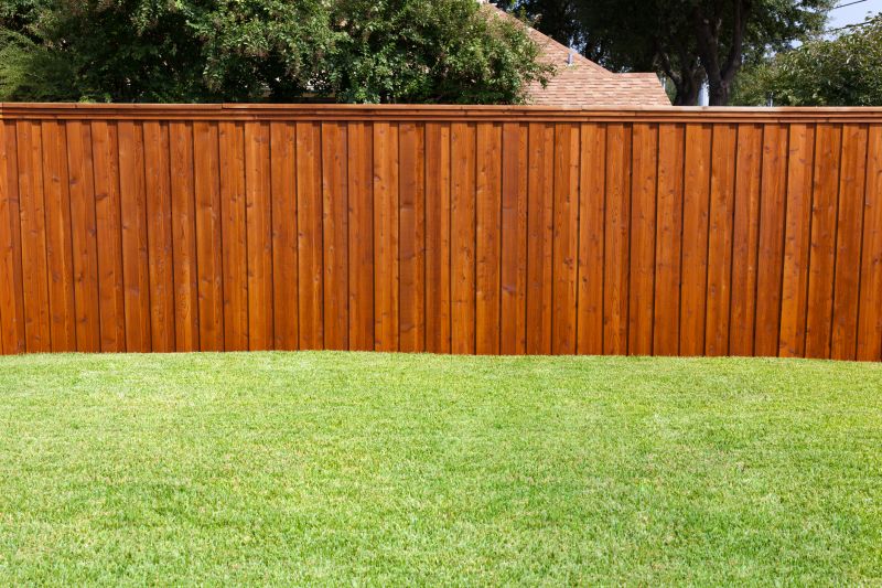 Solid Board Fence Installation